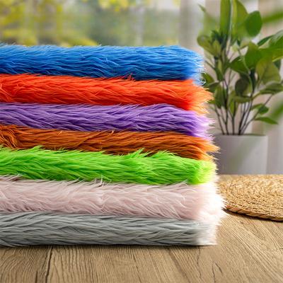 50x50cm Kunstmatig Zacht Pluche Stof Lange Nepbont Stof Voor Naaien Kleding Achtergronddoek Cosplay Stof Poppen Speelgoed DIY Ambachten