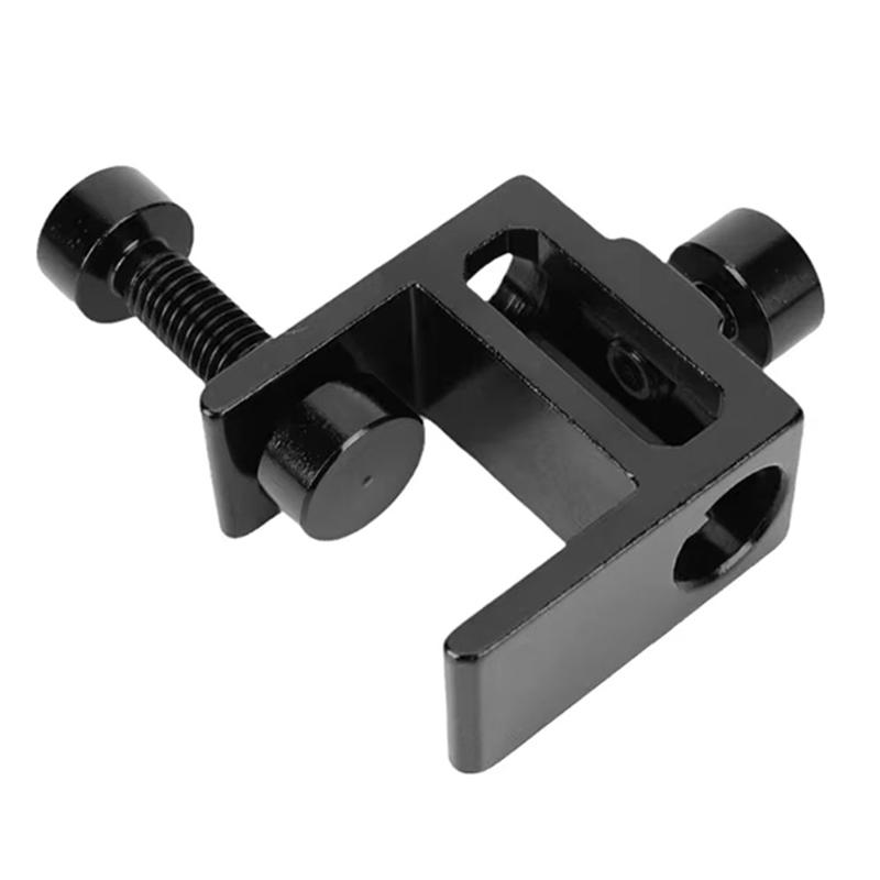 A25F-Light Stand Table Clamp Adjustable Fixing Clip Outdoor Camping Lamp Camera Holder Bracket Jaw Bench Vice Protector
