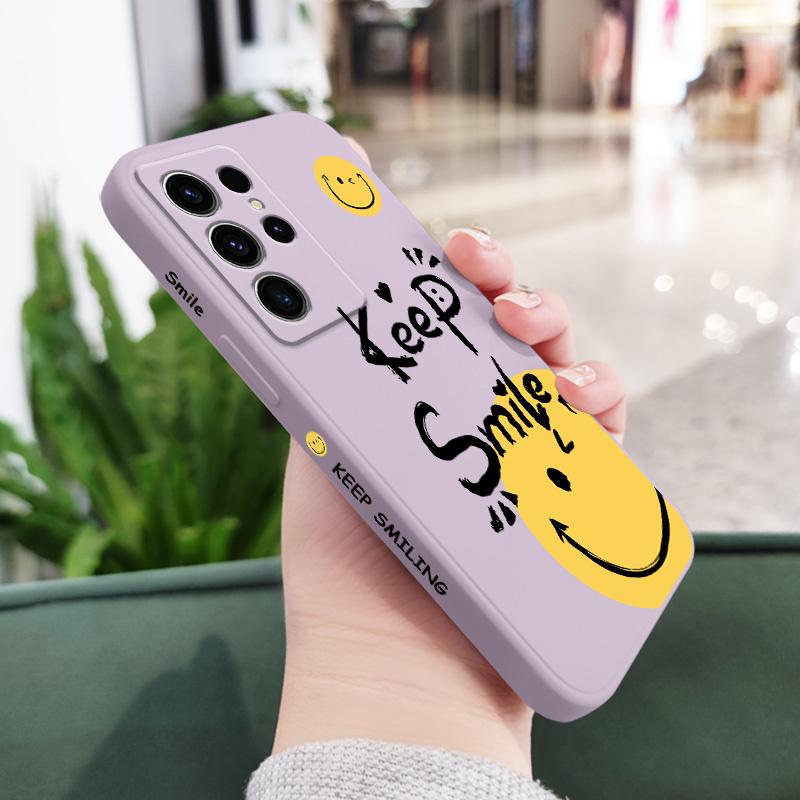 Street Slogan Phone Case For Samsung Galaxy S25 S24 S23 S22 S21 S20 S10 S10E Ultra Plus FE Note 20 Ultra Plus Cover