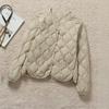 Womens Lightweight Short Down Vest No Collar Slim Fit Outerwear Urban Commute