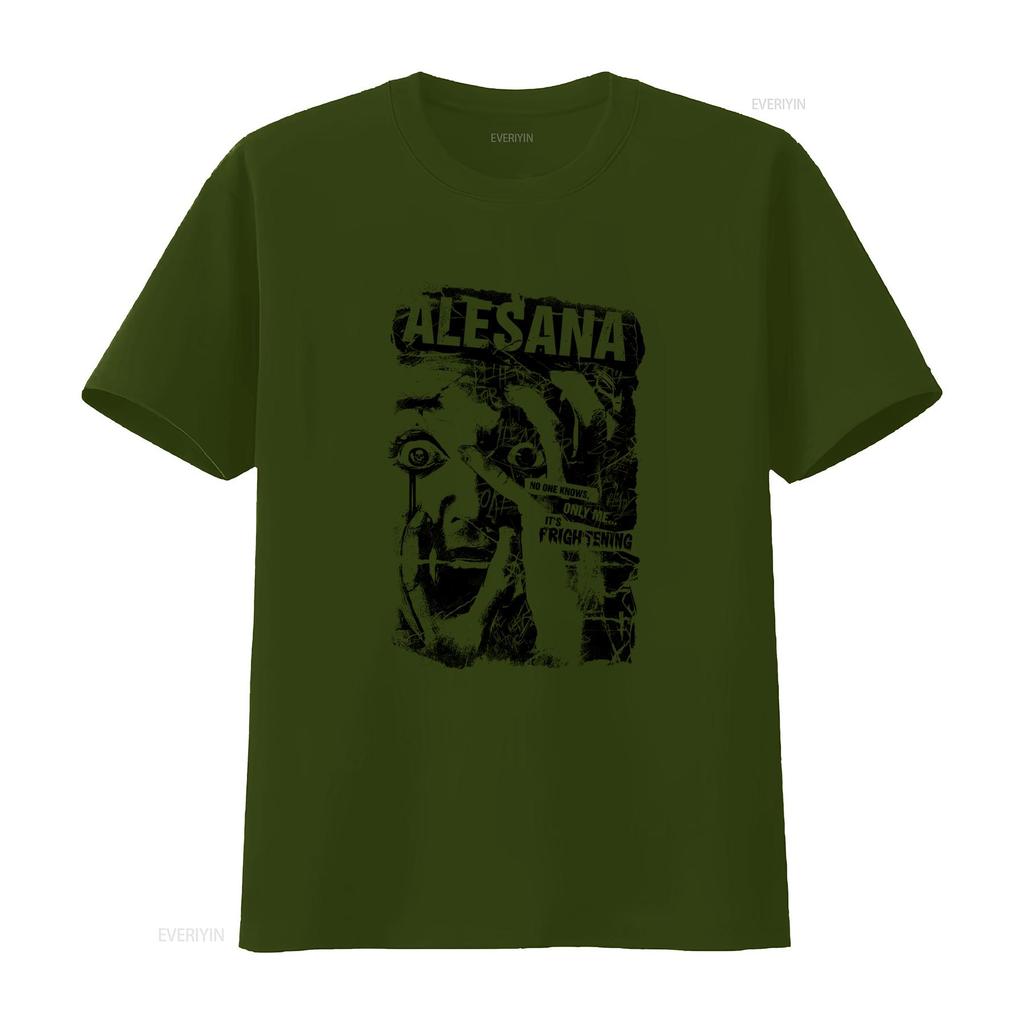 Alesana Band Gothic Horror T Shirt For Holidays Full Size S 5XL FH505 vintage Washed Breathable Top For Everyday Wear