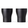 Dolce Duo Pair of Beer Stainless Insulates for Hot or Cold Tumblers, Boxed, Glasses, Double-Walled Steel, Drinks, BA-1802
