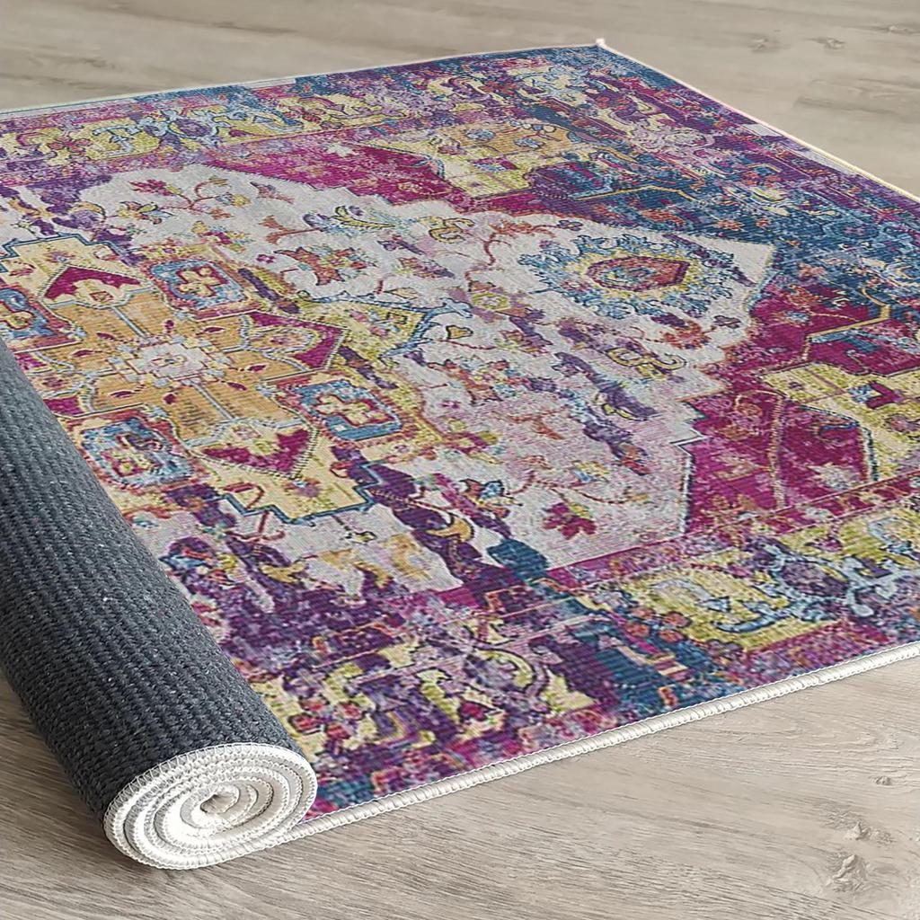 Decorative Special Design Worn Classic Patterned Washable Non-Slip Floor Carpet