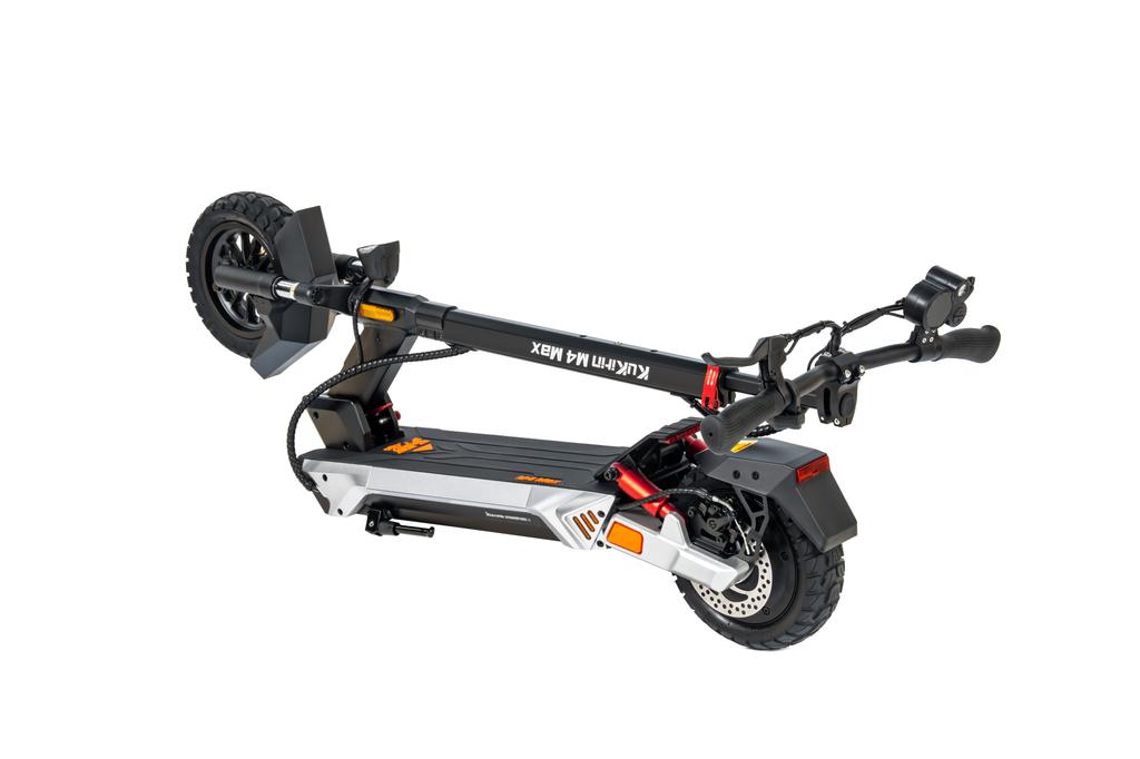 KuKirin M4 Max 800W Electric Scooter, 48V 18.2Ah 64km Range, 45km/h, 10" Tubeless Tires, Dual Spring Suspension