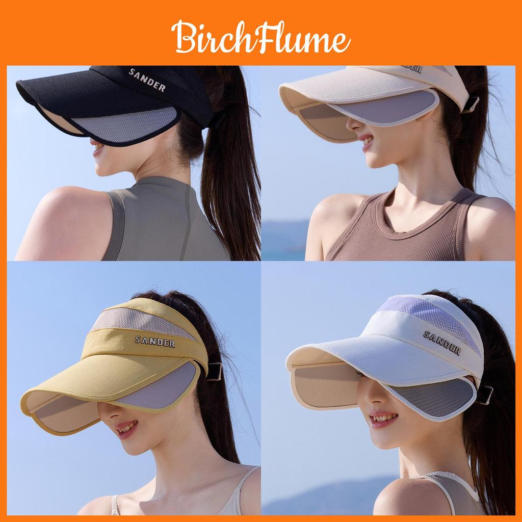Summer Sun Protection Hat For Women With Large Brim Foldable Uv Shield Polyester Outdoor Sun Hat
