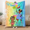 Customiz Name Personality Gracies Corner  Blanket Soft &Warm Sofa Office Bed Travel Lunch Break Blanket, Gift Suitable All Seasons