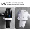 Wild Bluebell Bathroom Wall Mounted Electric Hair Dryer Holder Storage Rack Shelf