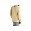 Fear of God Essentials Appliquéd Logo-Print Cotton-Jersey Long Sleeve T-Shirt SS22 Unisex Tops Cream Garden-Glove FOG-SS22-004