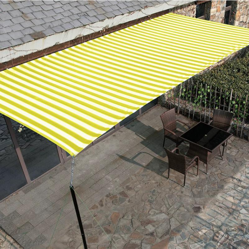 

Household UV Protection Shade Net Outdoor Balcony Sunshade Nets Rooftop Rooftop Shading Cooling Flowers Succulent Plants Shade Sunscreen Cloth 2x2m