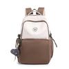 Schoolbag New Large Capacity Backpack Men's Trendy Cool Casual Class Travel Bag Lightweight Backpack Junior High School School Bag Women