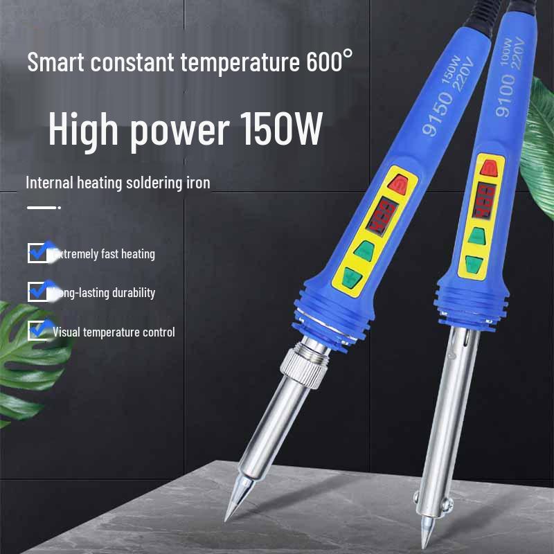 200W Industrial-Grade Electric Soldering Iron - High Power, 600° Temperature Controlled for Precision Repair and Welding.