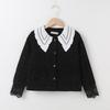 Girls Long Sleeve Dress Toddler Teen Princess Fall Winter Mesh Solid Color Soft Fabric Kids Over 4 Years Old