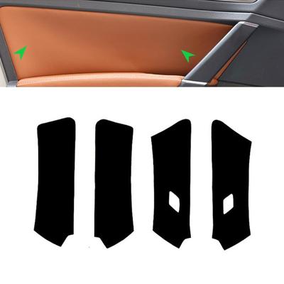 Microfiber Leather Door Panel Cover For VW Golf 7 2014 2015 2016 2017 2018 Interior Car Door Handle Panel Cover Trim