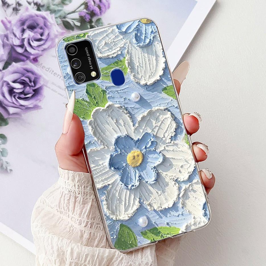 For Samsung Galaxy M31 Prime Case SM-M315F New Luxury Painted Cover Silicone Case For Samsung M21s M 31 s Galaxy M31s Soft Shell