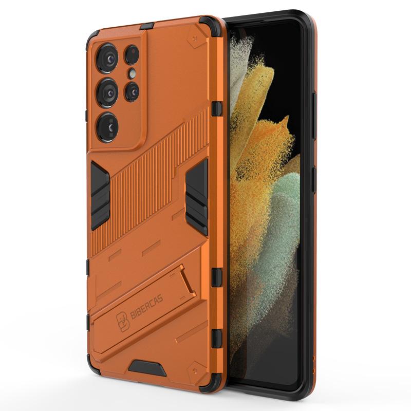 Suitable for Samsung Note20 Ultra Punk Anti Fall Case Samsung S24 Multifunctional Bracket Protection Case