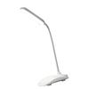 LED Desk Lamp Touch Control Three Level Color Temperature Stepless Dimming USB Charging Table Lamp White