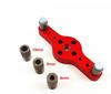 Alloy Vertical Pocket Hole Jig Woodworking 6/8/10mm Drilling Locator Wood Dowelling Self Centering Drill Guide Kit Hole Puncher