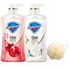 Safeguard Shower Gel Duo Pack (Pomegranate & Camellia) with Bath Ball