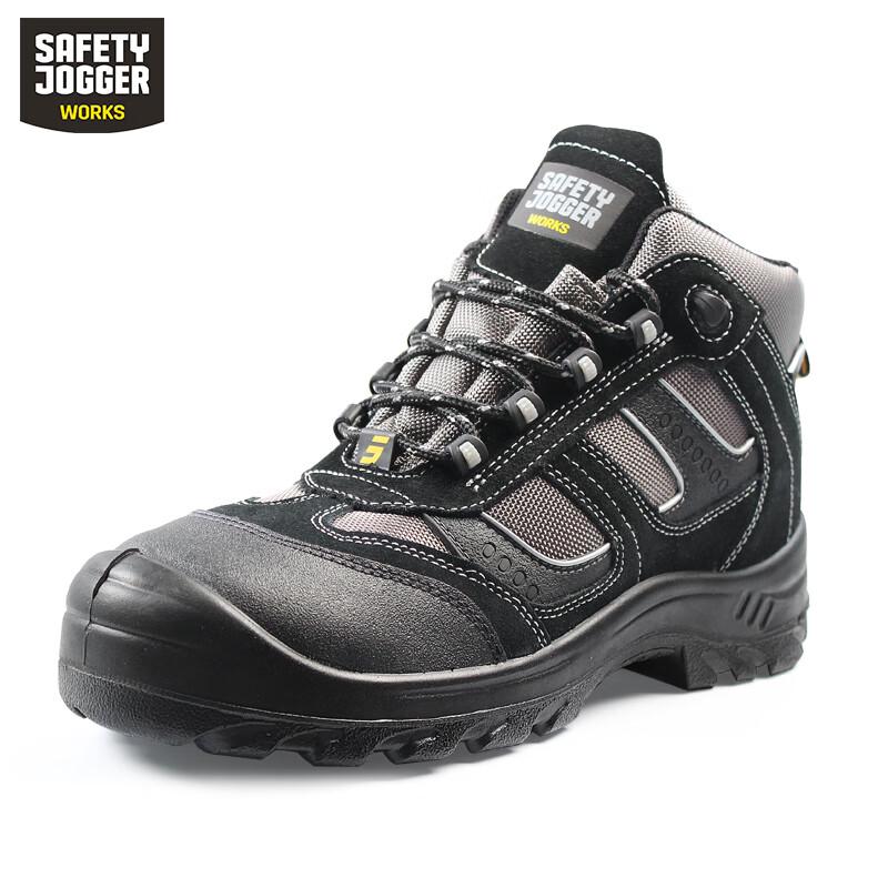SAFETY JOGGER Men s Breathable Anti-Smash Puncture-Proof Safety Shoes 42