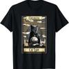 Retro Gothic Kamala Harris Childless Cat Lady Tarot Card T Shirt