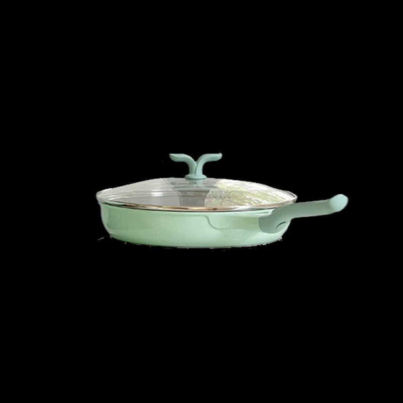 Beiding Spring Bud Series 26cm Flat-Bottom Frying Pan