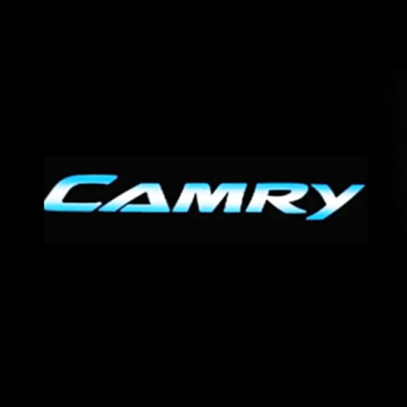 2Pcs For Toyota Camry 2006--2021 Door Welcome Light Plug Play Logo HD Projection Super Bright Personalized patterns