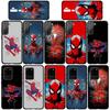 Phone Case for Samsung Galaxy S25 S24 S23 iPhone 16 15 Xiaomi Redmi Note 14 13 12 16E X 11 Pro Max OPPO Moto Huawei Marvel Comics Spider Man Spiderman