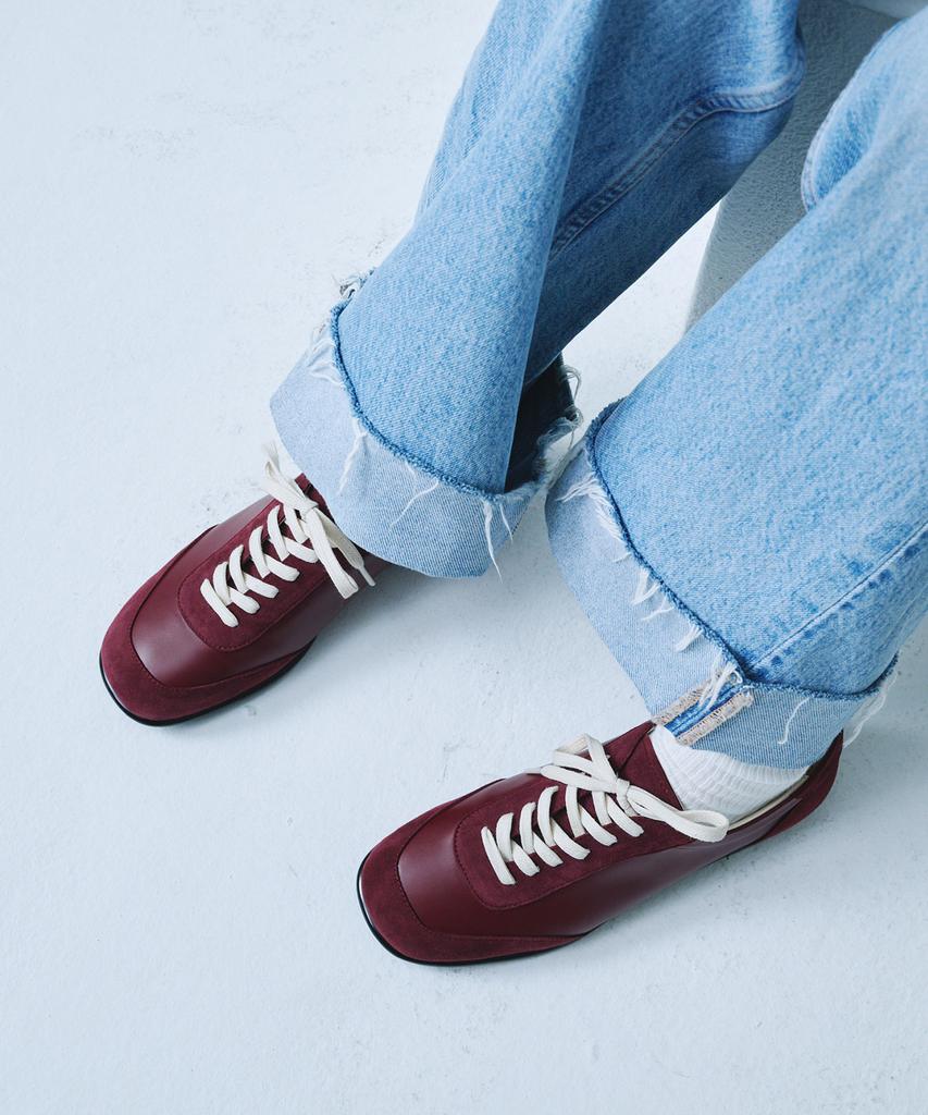 Glen-Waverley 03150 Belly Sneakers (Burgundy)