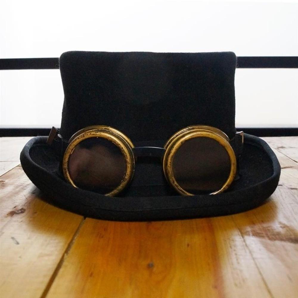 Halloween Costume Steampunk Goggles Glasses Victorian Motorcycle Goggles  Cycling