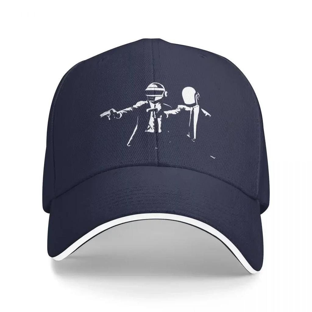 Gun Unisex Daft Punk Electronic Music Band Unisex Baseball Caps Peaked Cap Sun Shade Sunprotection Hat