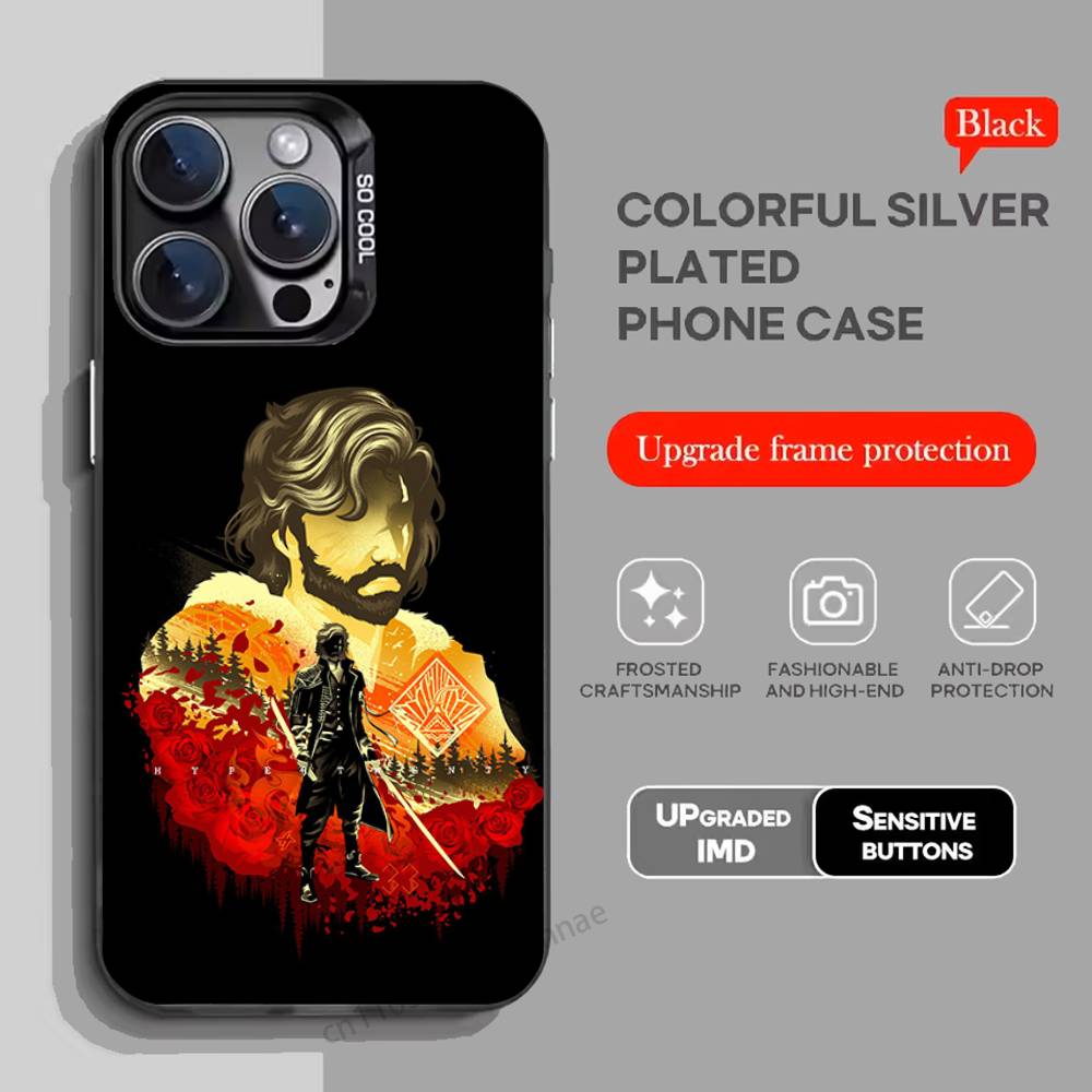C-Clair Obscur Expedition 33 phone Case for iPhone 17 11 12 Pro Max Plus Mini Air SE  16e 14 15 16 13 Soft Shell