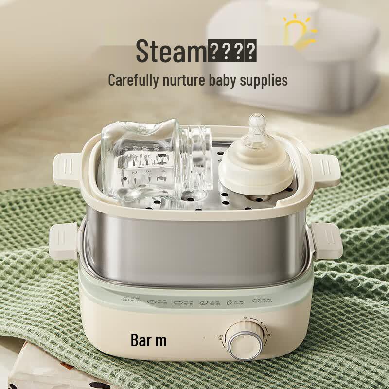 Bear Double-Layer Multifunction Egg Cooker with Timer CN plug (adapter included)