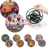 Cat Spinners Ball Jigsaw 360° Rotating Double Sided Rotating Ball Toy 3D Rotating Puzzle  Kids Toys