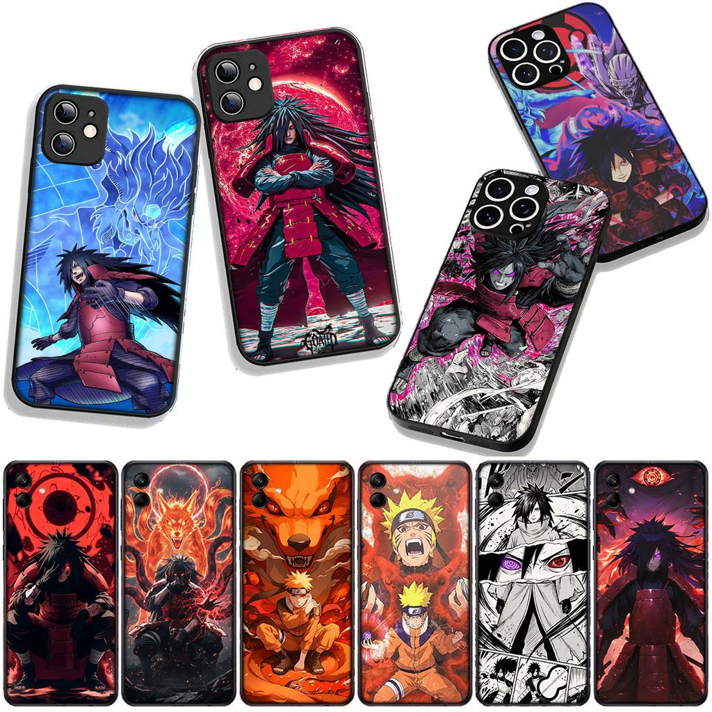 Phone Cover Comics Madaras Uchiha Narutos Casing for Apple iPhone 16 15 14 Plus 13 12 Mini 17 Pro Max + ProMax 16E Air 15+ Case