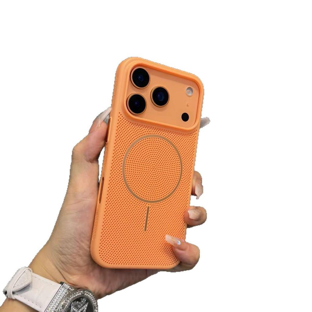 IPhone 17 Pro Max Mattes Magnetisches Case mit Wabenförmiger Wärmeableitung