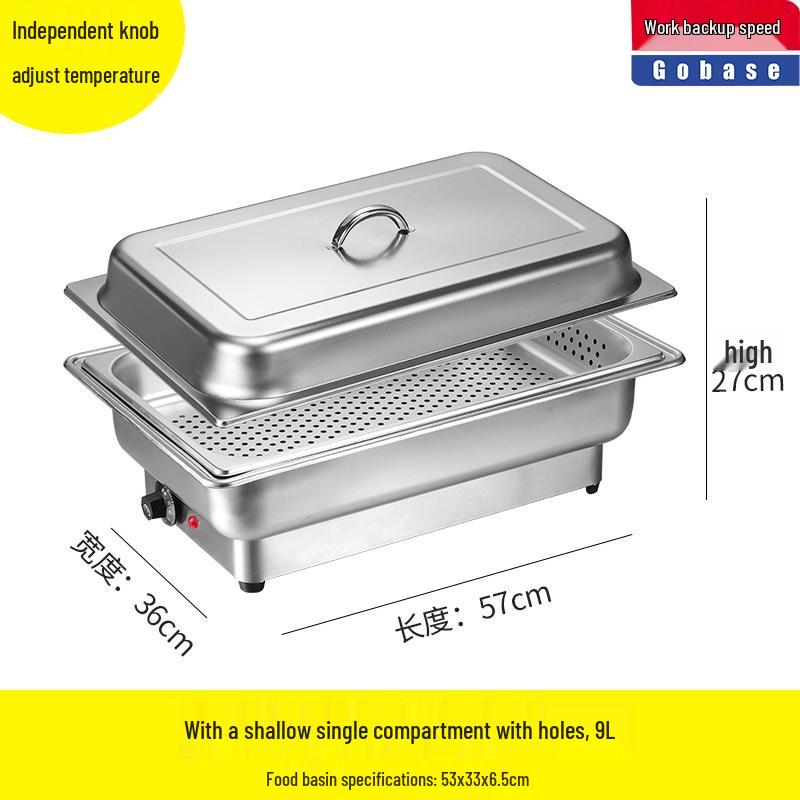 Commercial Stainless Steel Electric Buffet Warmer