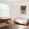 Latta Metallo Vintage Segno Cartello Partita Footballo NY Giants vs Cleveland Browns Poster Retro Partita di Football per Bar Pub Man Cave Decorazione Murale