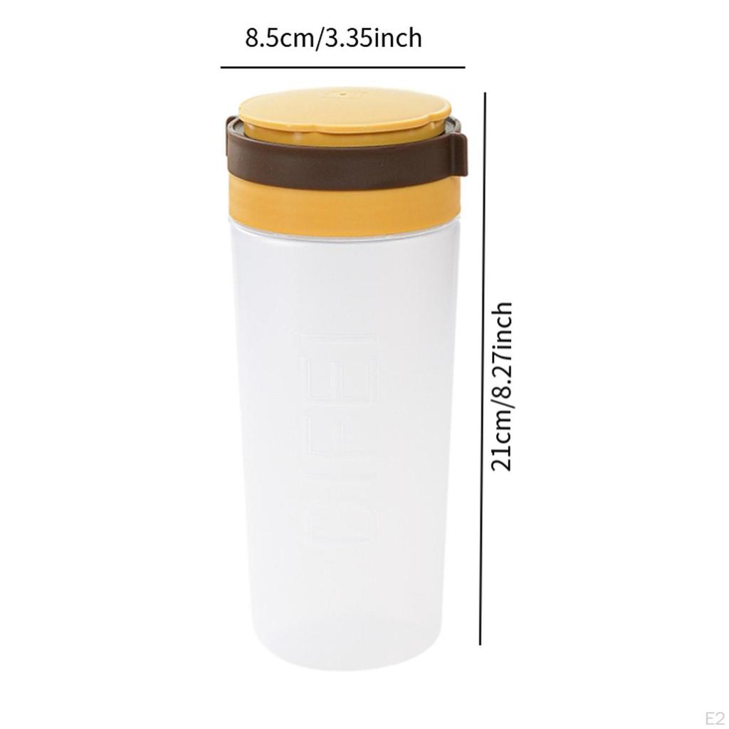 Šejker, vzduchotěsný dávkovač koření, moučkový cukr, kořenící nádoba na cestování