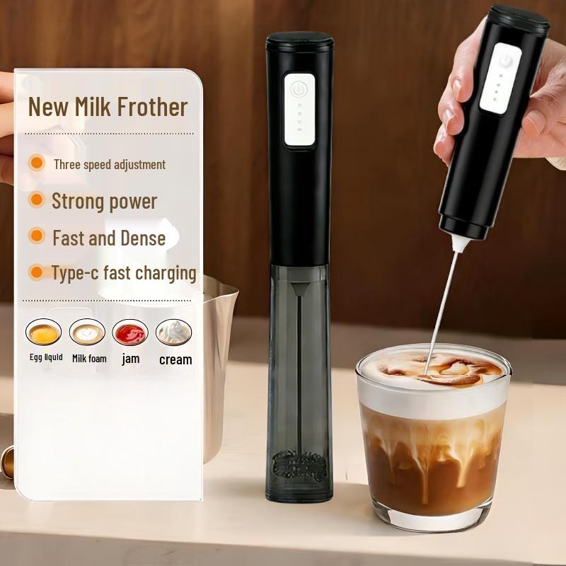Lilang Rechargeable Coffee Milk Frother & Whisk Set