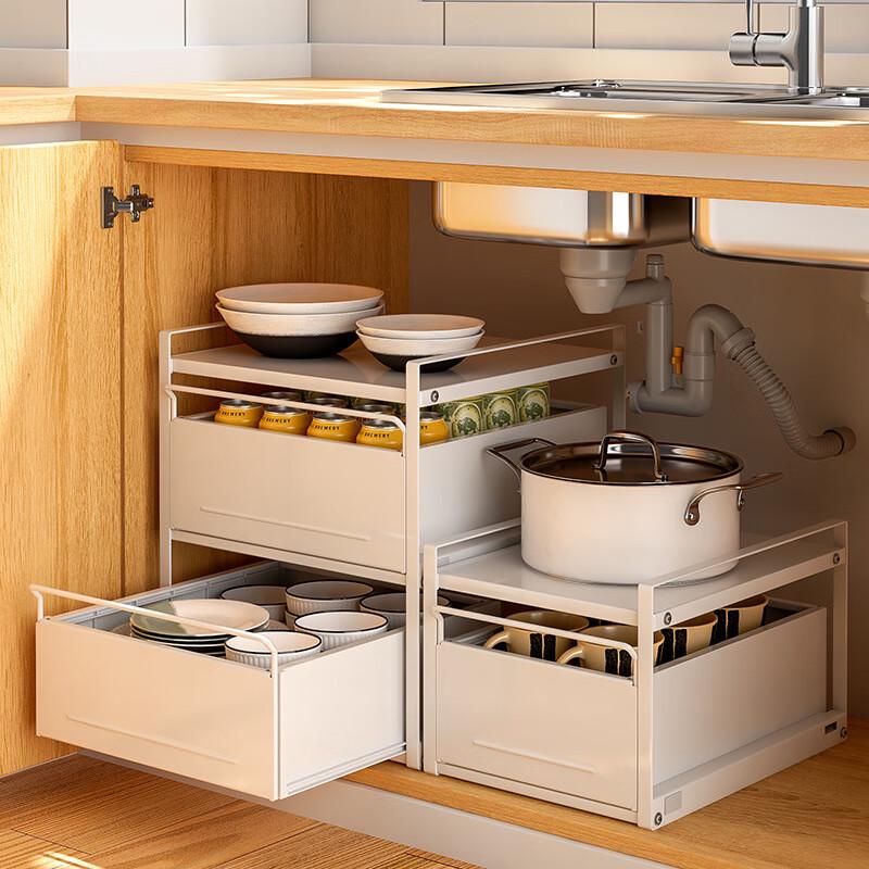 Kitchen Pull-out Cabinet Storage Basket