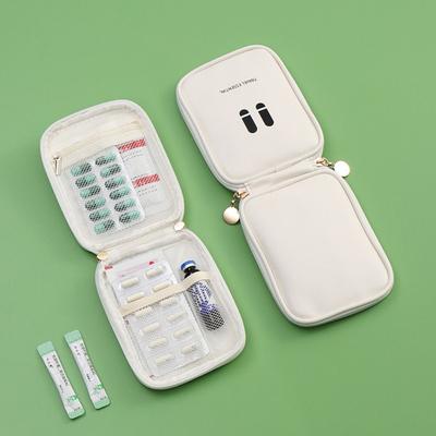 New Portable Medicine Bag Large Capacity Household Pill Storage Bag Multifunctional Outdoor First Aid Kit Camping