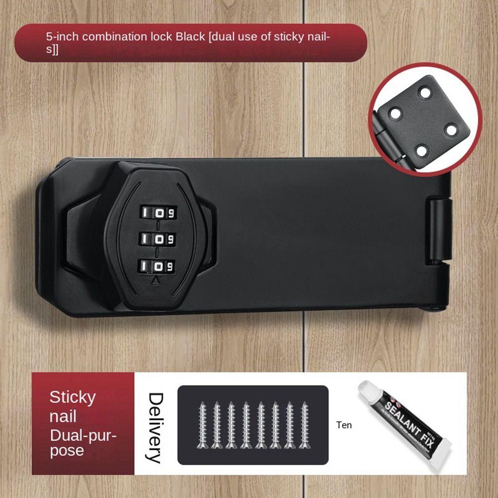 Anti-Theft Cabinet Password Locks Zinc Alloy Window Stoppers New Combination Coded Lock  Door