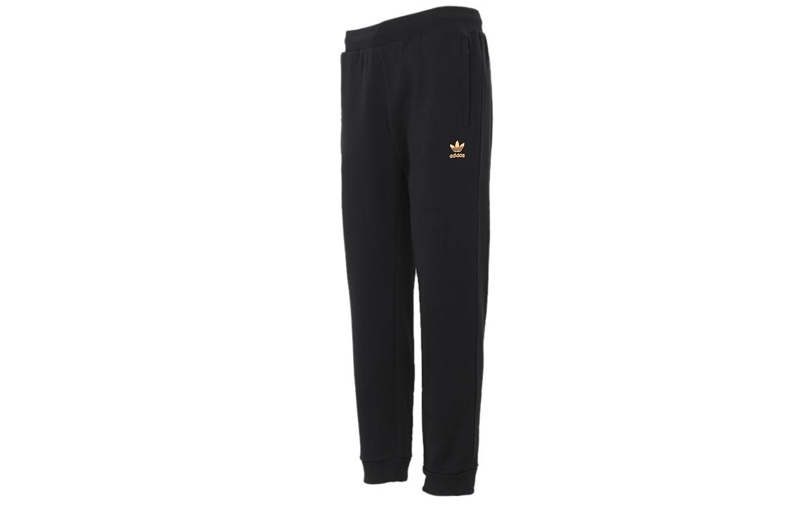 Adidas Originals Trefoil Knitted Sweatpants Men s Black Moderate Sweatpants GP3094 XS