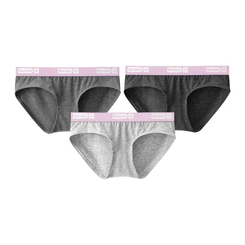 

Bananain 301S Women s Combed Cotton Antibacterial Briefs Gift Set 2XL