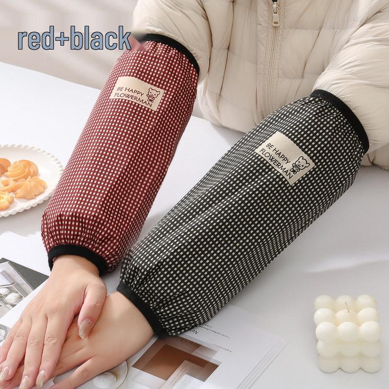 Women's Autumn/Winter Protective Arm Sleeves - Office Work Long Cuff Stain Guard