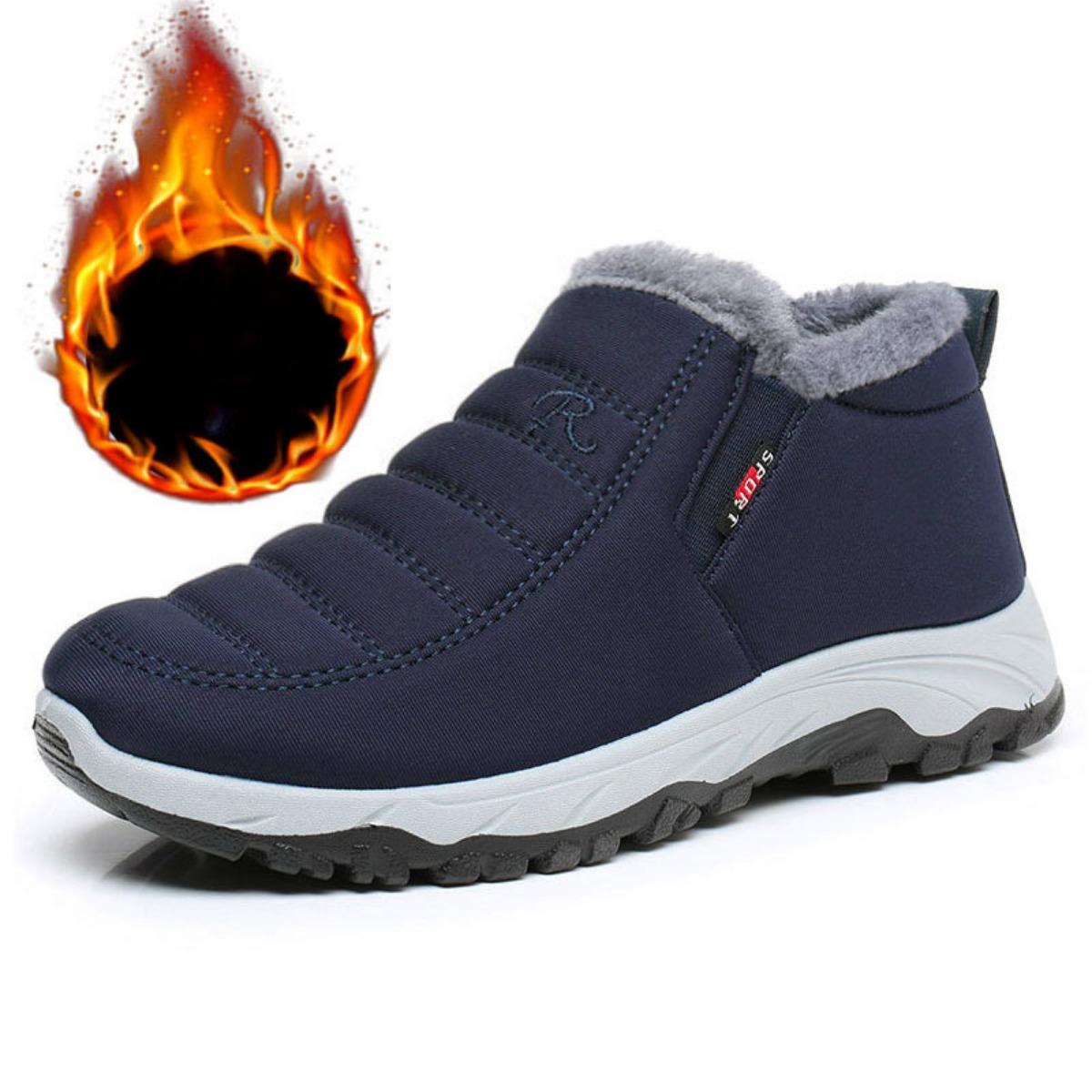 

Мужские и Женские, На Толстой Подошве, Теплые, Снежные Ботинки, Плюшевые, Повседневные, Хлопковые Ботинки, Женские 43