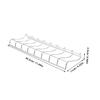 GRADENEVE Stainless Steel Dish Drainer Rack, Multifunctional Kitchen Storage Holder for Sink Side, Dish and Plate Drying Rack, Space-Saving Design