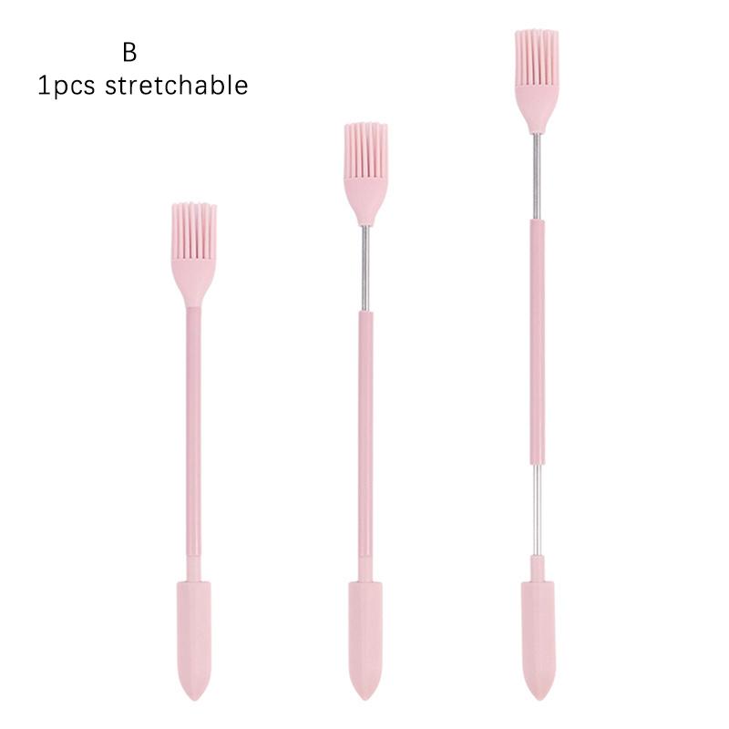 1Pc Cosmetic Scraper Double-Headed Mini Silicone Scraper Baking Scraper Silicone Scraper Jam Spatula
