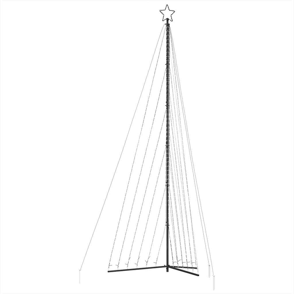 LED Christmas Tree 789 Cold White LEDs 476 Cm