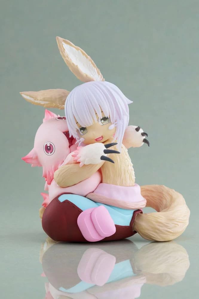 

Taito Made in Abyss Golden City of the Scorching Sun Desktop Cute Figure - Nanachi and Miti Prize Figure Multicolor
